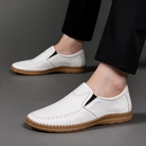 100% Genuine Leather Code Jdw White Cloour